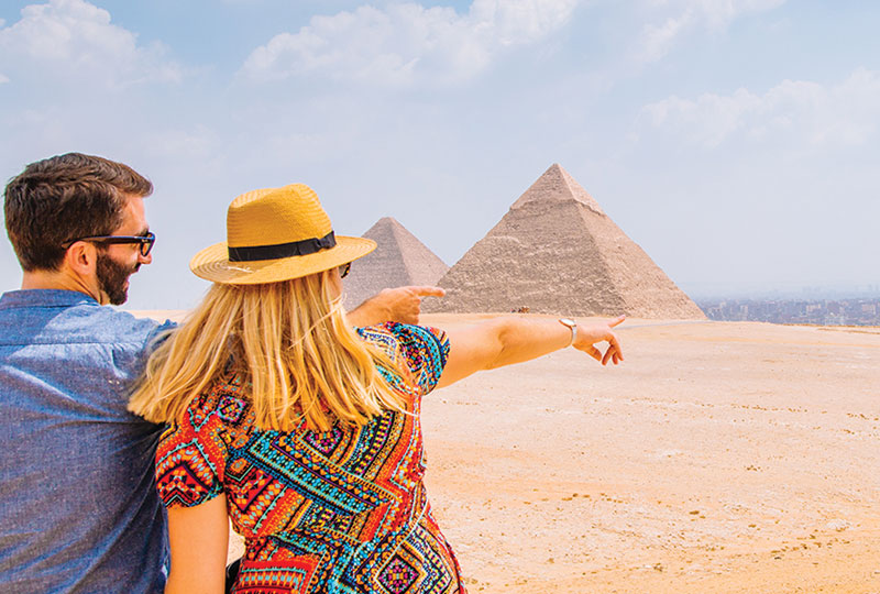 Pyramids & Nile Cruise by Air During Xmas & New Year