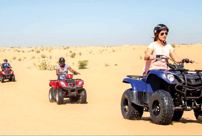 Desert Safari Trip by Quad Bike