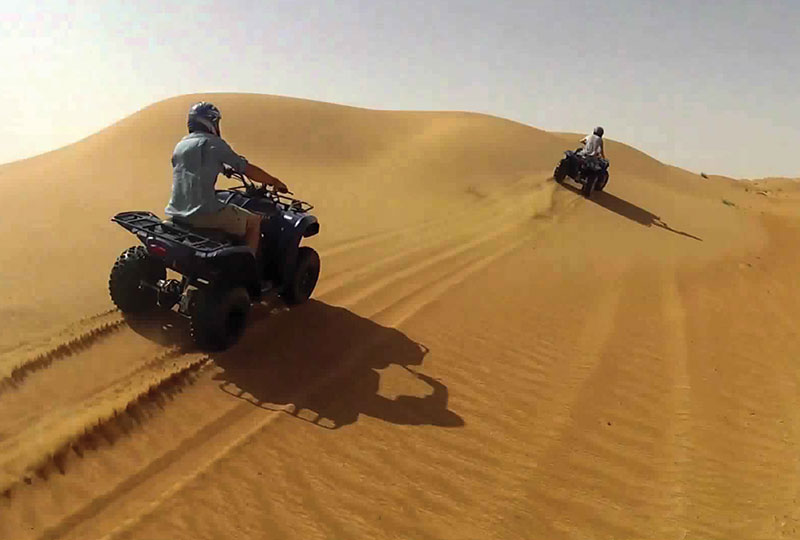 Sunset Desert Safari Trip By ATV Quad