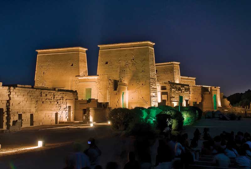 Sound and Light Show at Philae Temple