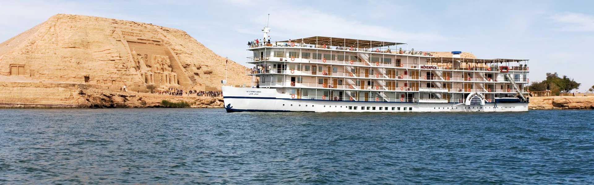 Croisière Mövenpick Prince Abbas Lac Nasser (Durant Noël Et Nouvel An) 5 Jours  Assouan /  Abou Simbel